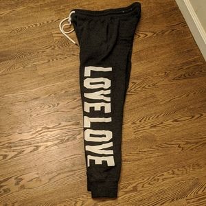 LOVE sweatpants